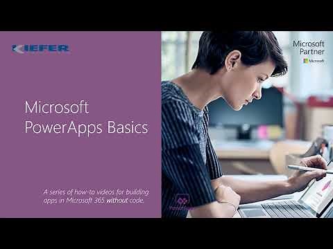 Microsoft PowerApps Basics #2: How to Connect To a Data Source and Add a Form