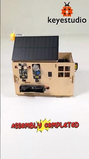 #shorts Smart Home perfectly assembled 🎉#keyestudio #stem #arduino #coding #robot #kits #diy