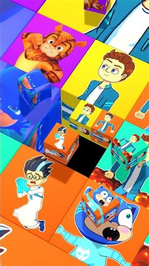 Pj Masks Owlette Comet ✨ 3D Block Style #pjmasks #owlette