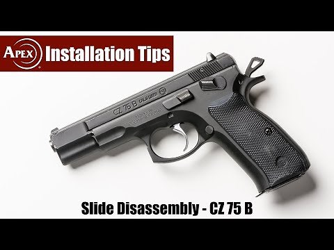 How To Disassemble The CZ 75 B Slide