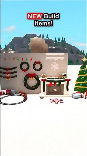 ❄️Bloxburg WINTER Update! All NEW Items & More! #bloxburg #roblox #shorts #robloxbloxburg