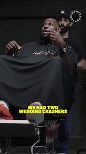 818K views · 10K reactions | What happens when you crash LeBron's wedding?  LeBron explained the story of how he found two uninvited guests on The Shop. : https://youtu.be/T58KBvfehK8?feature=shared | UNINTERRUPTED | Facebook