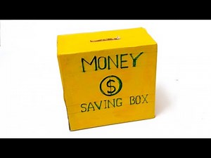 Money Saving Box | Piggy Bank | DIY Easy Crafts
