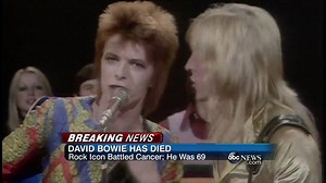 276K views · 2.6K shares | BREAKING NEWS: Legendary Artist David Bowie dies at 69 after an 18-month battle with cancer. | World News Now | Facebook