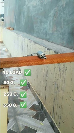 Dc motor torque test part 1 #physics #california #science