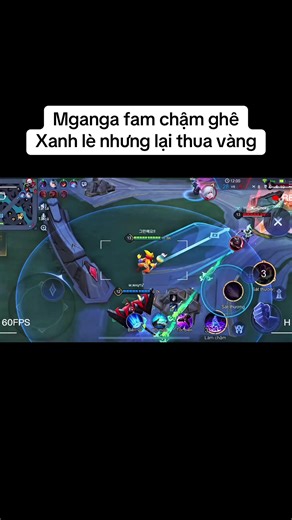 Xanh lè nhưng lại thua vàng #lienquan #lienquanmobile #mganga