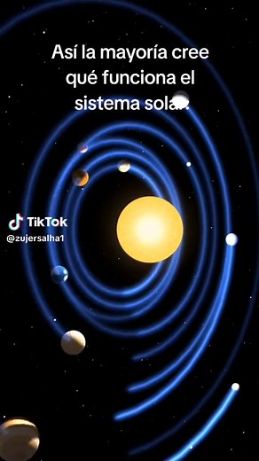 Funcionamiento del sistema solar #sistemasolar #ciencia #astronomia #planetas #sol #viral #fyp #cosmos