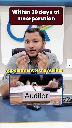 When Should You Appoint Your FIRST Auditor After Incorporation?