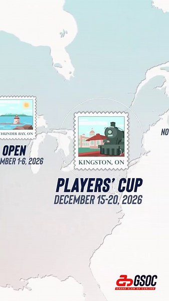 We're ready to rock for next season. Our full Grand Slam of Curling 2026-27 schedule is here! We'll be hitting up Victoria, Medicine Hat, Sydney, Thunder Bay, and Kingston. For full details — including a brand-new qualification system — check out thegrandslamofcurling.com