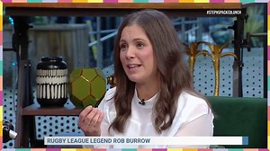 Rob Burrow's wife shares update on husband in emotional interview