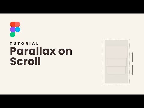 Parallaxing Effect on Scroll in Figma