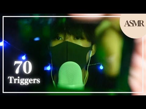 ASMR | 70 sounds in 9 minutes🎧
