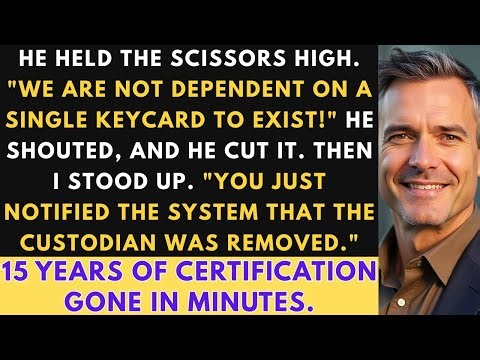 The CEO's Son Cut My Keycard—And Our 15-Year Certification Collapsed In Minutes.