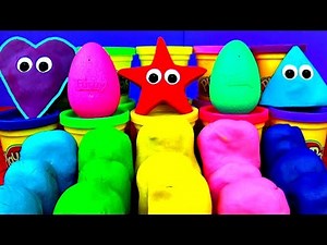 30 Play Doh Surprise Eggs FURBY BOOM LPS Peppa Pig Cars Disney Princess Barbie Mario Sonic FluffyJet
