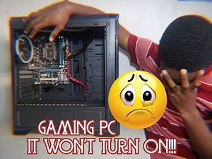 Computer Turns On But No Display On Monitor | Led Light On Fan Spinning