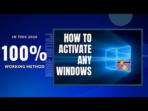 how to activate windows without product key||100% Working