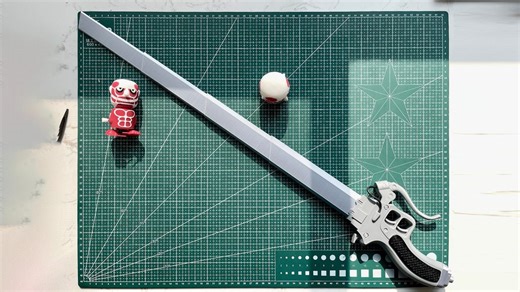 3D Printing Attack on Titan Sword - Etsy