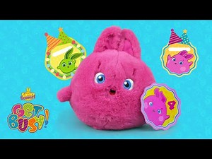 SUNNY BUNNIES - Party Badges | GET BUSY COMPILATION | Cartoons for Children
