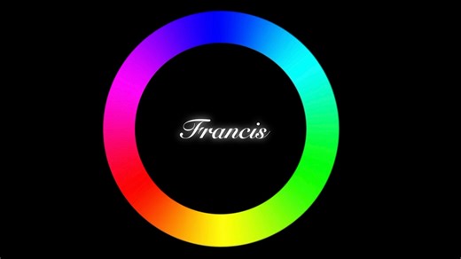 色盘剪辑之吴镇宇，点击查看rainbow