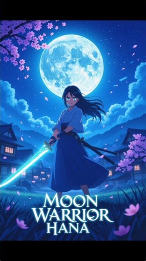 “Moon Warrior Hana 🌙 | A Beautiful Short Anime Story | Moon gyan official”