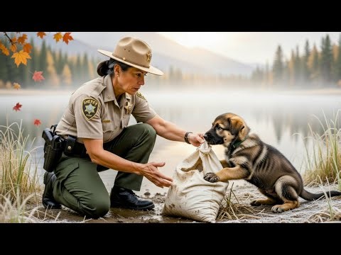 Crying German Shepherd Puppy Refused to Let Go of a Bag — When They Opened It, Everyone Was in Tears