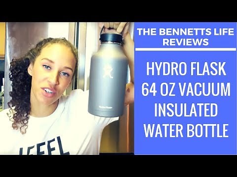 PRODUCT REVIEW | Hydro Flask 64 oz Vacuum Insulated Water Bottle