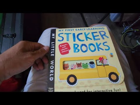 My First Early-Learning Sticker Books Boxed Set (My Little World)