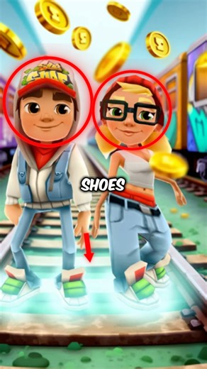 Jake and Tricky from Subway Surfers wear the exact same shoes? 🥶 #shorts