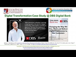 MDT Module on Case Study on the Transformation of DBS Digital Bank (2024)