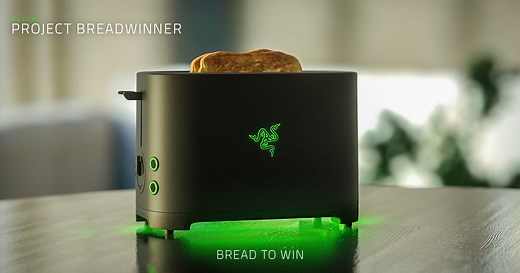 Razer Project Breadwinner - Razer Toaster | Razer Australia