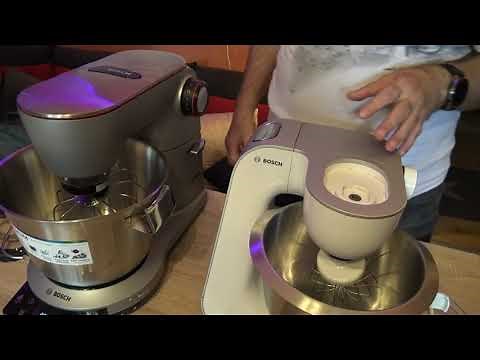 Bosch OptiMUM MUM9AX5S00 automatic kitchen robot - description of operation and comparison with B...