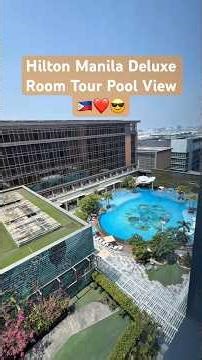 Hilton Manila Deluxe Room🇵🇭❤️ #shorts #trending #viral #philippines #new #love #travel #funny #wow