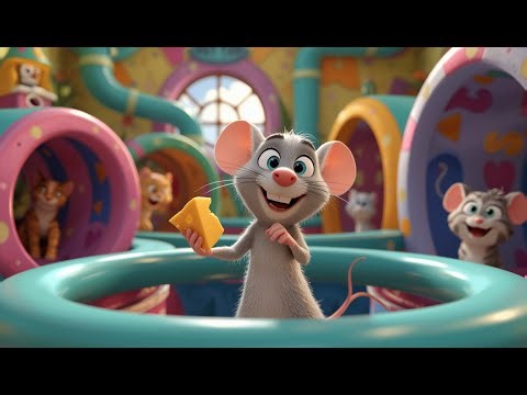 Max the Mouse and the Golden Cheese | Kids Song | Nursery Rhymes