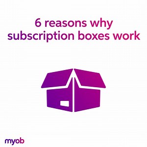 23K views · 44 reactions | Here are 6 reasons why subscription boxes work (and are GREAT!)  +  = 藍 Click here for the full article  https://www.myob.com/au/blog/6-reasons-why-subscription-boxes-work/ | MYOB | Facebook