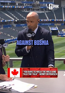 Thierry Henry’s Advice to Canada Coach Jesse Marsch