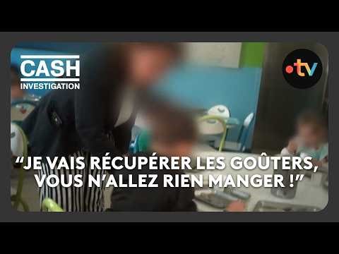 Violences verbales, baisers forcés : immersion dans le périscolaire à Paris – Cash Investigation