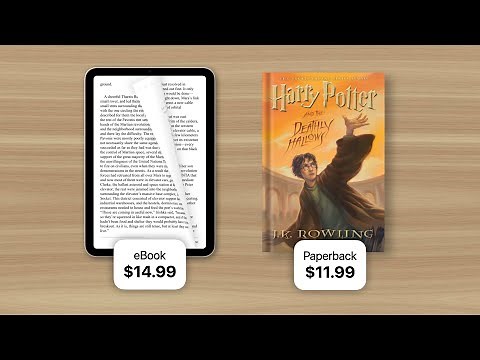 Why eBooks Are More Expensive Than Paperbacks