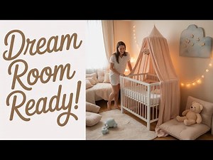 New Baby Ka Dream Room Ready! Cute & Aesthetic Baby Room Tour | DIY Nursery Setup