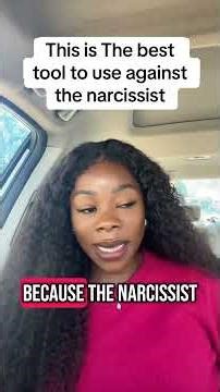 The biggest and best tool to use against the narcissist #relationship #narcisist