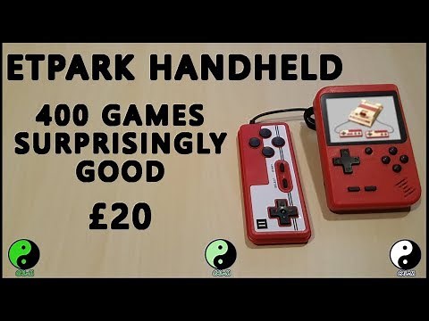 Budget Etpark Handheld Games Console with 400 Classic Games (Famicom)