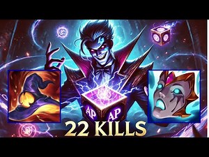 22 Kills Full AP Shaco - S15 Flex Ranked [League of Legends] Full Gameplay - Infernal Shaco