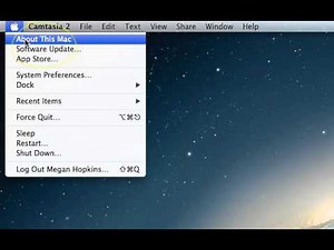 How to find your computer's operating system for Mac - Safari
