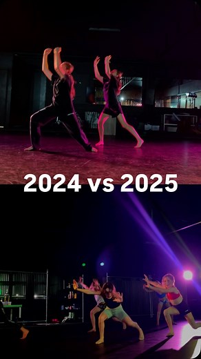 DAY ONE or ONE DAY? This was such a fun task! Seeing how far these two have come in just 12 short months is unreal. The top video was taken yesterday after relearning this 2024 open class set, while the bottom shows their original junior contemporary class in 2024. The growth speaks for itself. In just one year, Kate and Iisha have gone from our Junior Contemporary class to stepping into our Intermediate level, achieving so much more than they ever could have imagined. Together they have: ✨ Plac