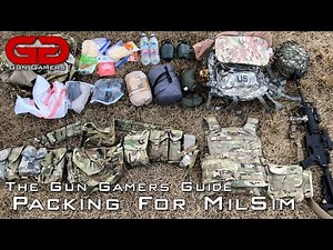 Gun Gamers' Airsoft & Milsim Packing Guide: What, Why, & How?