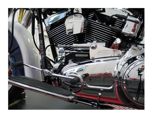 The Indian Larry Twisted Frame Chopper | J&P Custom Motorcycle Builds