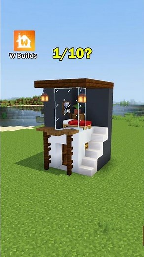 Minecraft Starter Modern House: Build IT in 10 Minutes!