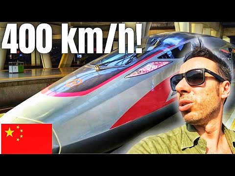 I Tried China's ULTRA High Speed Train (Mind-Blowing)!