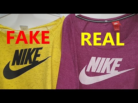 Nike sweatshirt real vs fake. How to spot counterfeit Nike shirts and pullovers