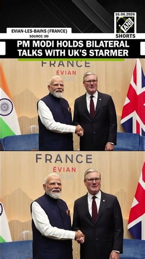 PM Modi holds bilateral meeting with UK’s PM Keir Starmer on G7 Summit side-line