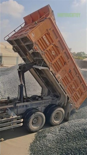 Heavy Machinery working in RMX INDUSTRIES. #automobile #shorts #tipper